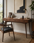 Skinbloomnest™ Mid-Century Wood Writing Desk